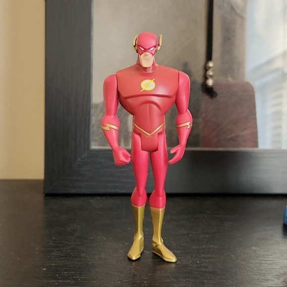 FLASH JUSTICE LEAGUE ACTION FIGURE 4 1/2" - Picture 4 of 5